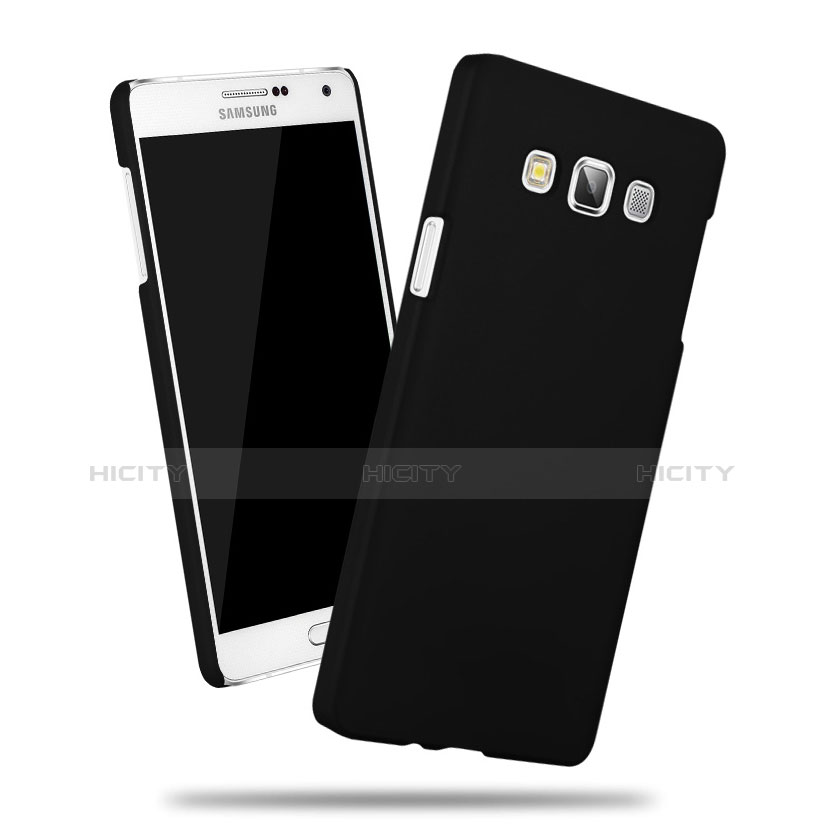 Samsung Galaxy A3 Duos SM-A300F用ハードケース プラスチック 質感もマット サムスン ブラック