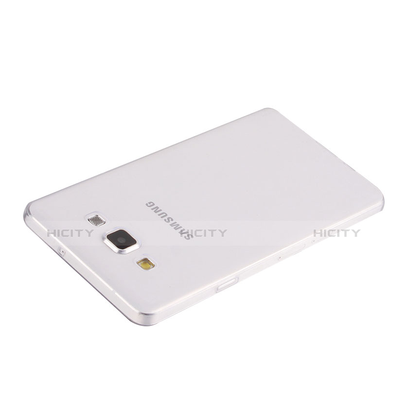Samsung Galaxy A3 Duos SM-A300F用極薄ソフトケース シリコンケース 耐衝撃 全面保護 クリア透明 サムスン クリア