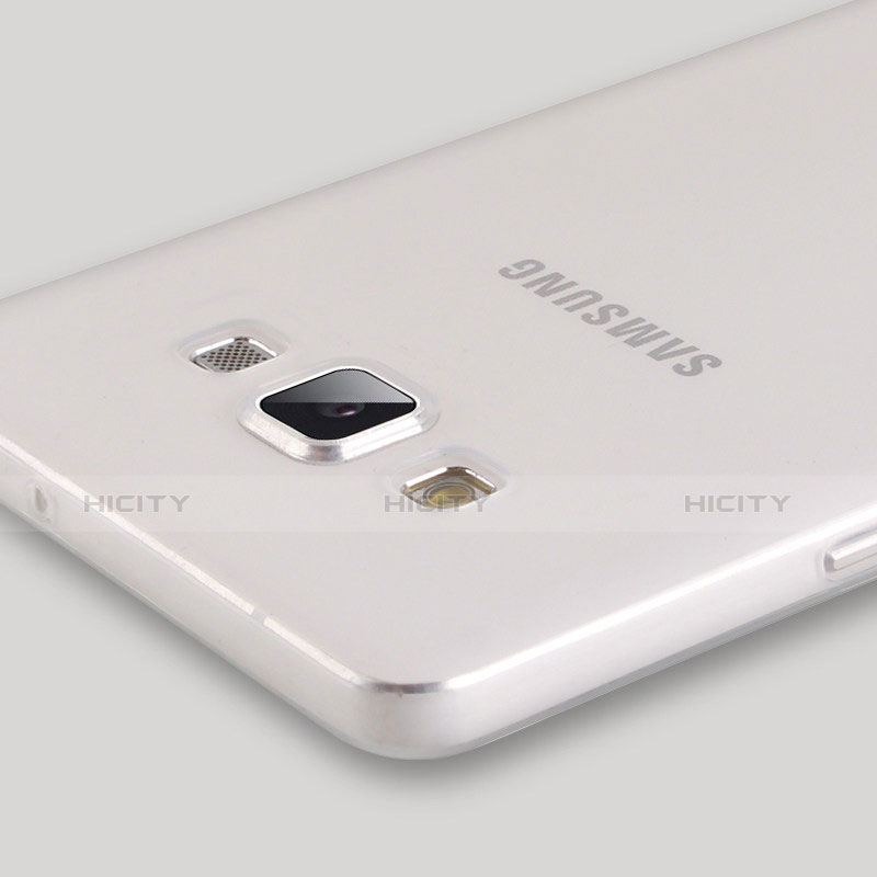 Samsung Galaxy A3 SM-300F用極薄ソフトケース シリコンケース 耐衝撃 全面保護 クリア透明 T02 サムスン クリア