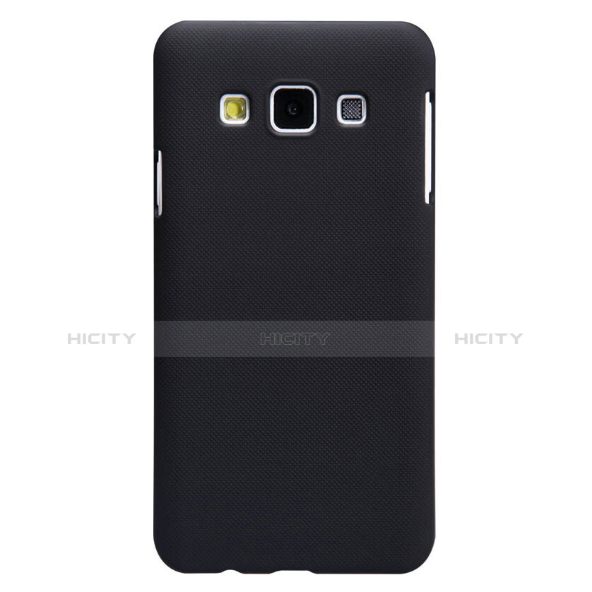 Samsung Galaxy A3 SM-300F用ハードケース プラスチック 質感もマット M02 サムスン ブラック