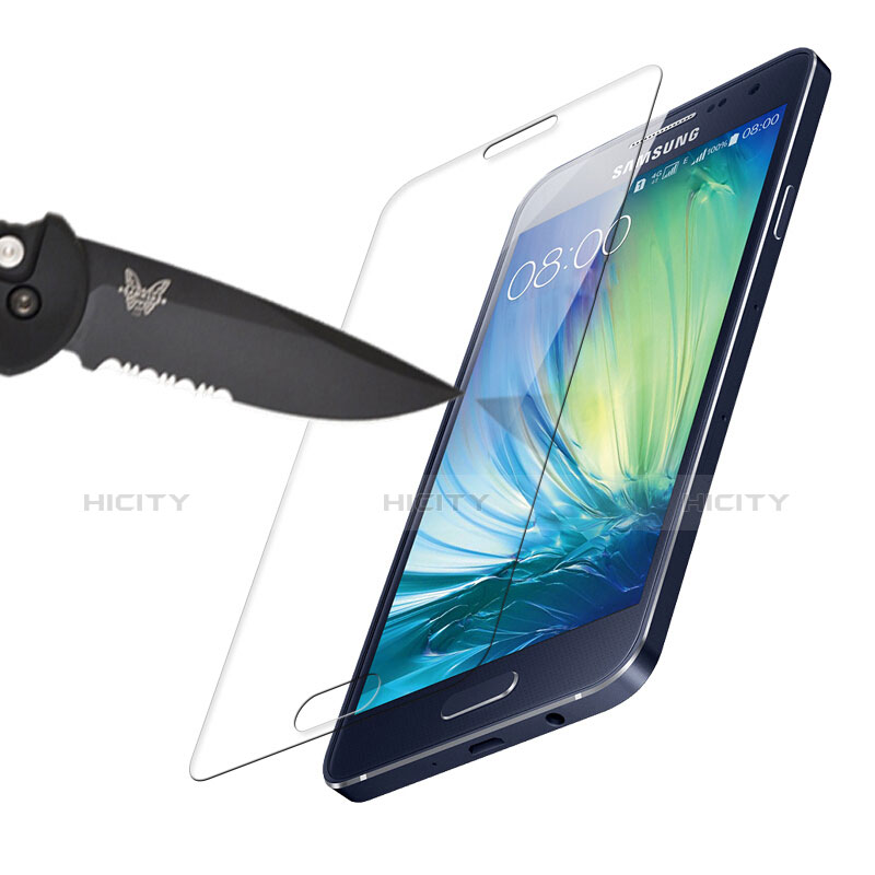 Samsung Galaxy A3 SM-300F用強化ガラス 液晶保護フィルム サムスン クリア
