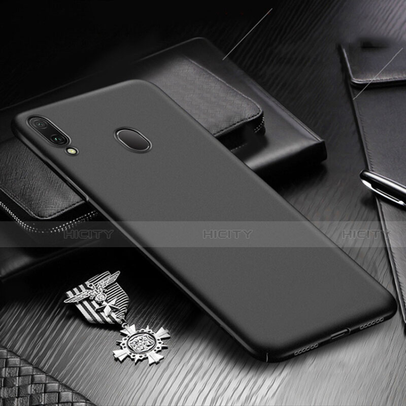 Samsung Galaxy A30用ハードケース プラスチック 質感もマット M01 サムスン ブラック