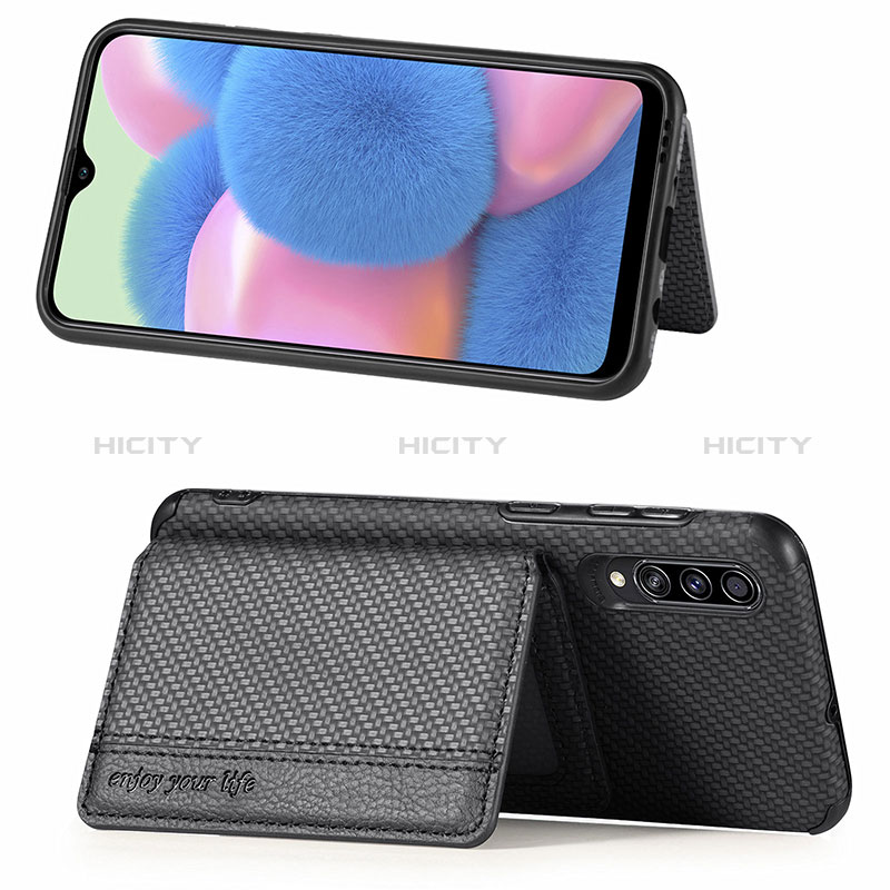 Samsung Galaxy A30S用極薄ソフトケース シリコンケース 耐衝撃 全面保護 マグネット式 バンパー S01D サムスン 