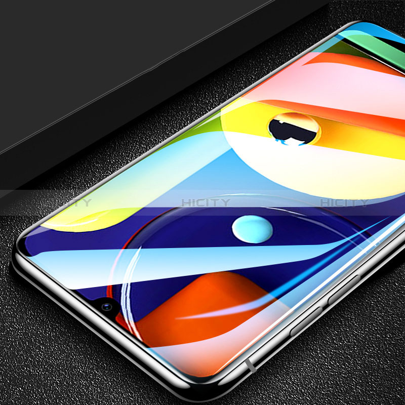 Samsung Galaxy A30S用強化ガラス フル液晶保護フィルム F09 サムスン ブラック