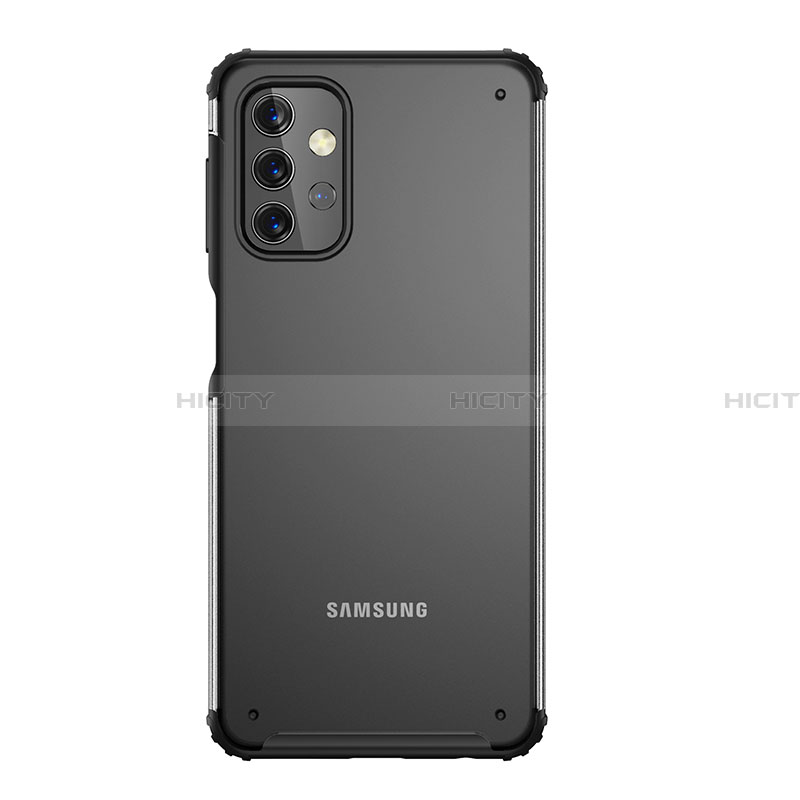 Samsung Galaxy A32 5G用ハイブリットバンパーケース クリア透明 プラスチック カバー WL1 サムスン 