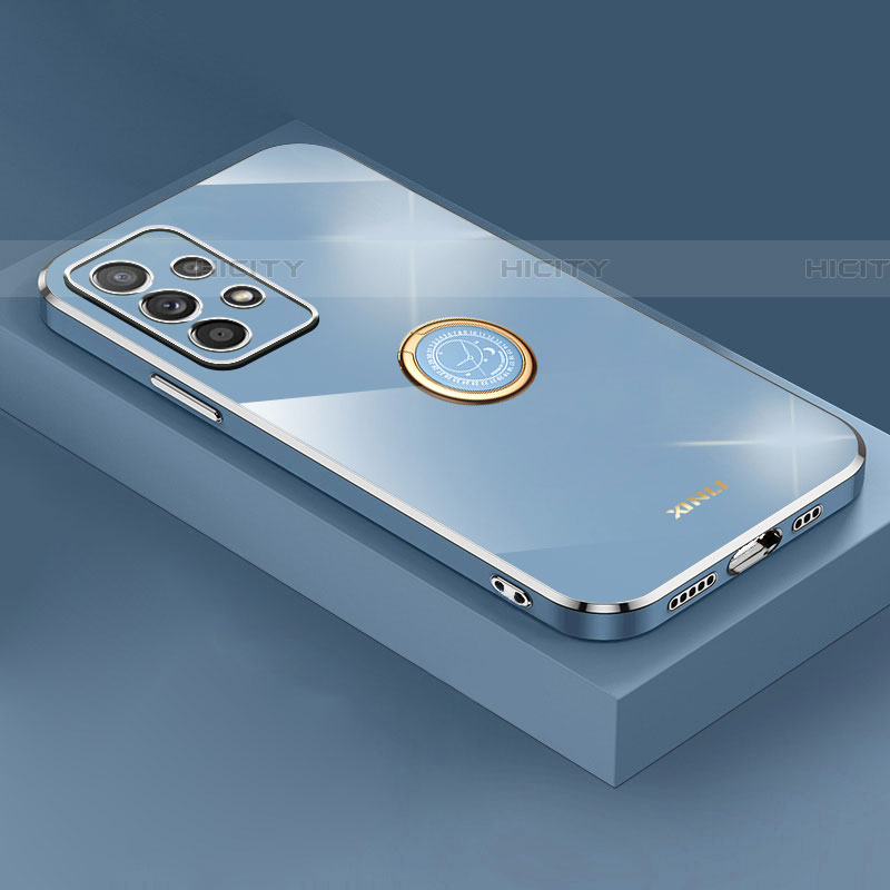 Samsung Galaxy A33 5G用極薄ソフトケース シリコンケース 耐衝撃 全面保護 アンド指輪 マグネット式 バンパー XL2 サムスン 