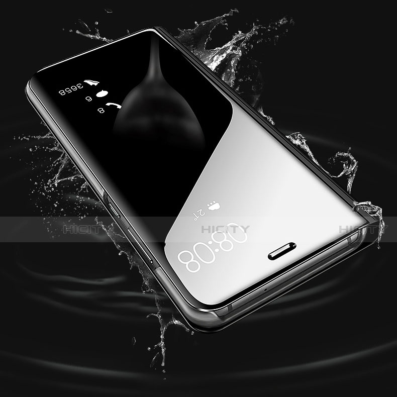 Samsung Galaxy A40用手帳型 レザーケース スタンド 鏡面 カバー サムスン 