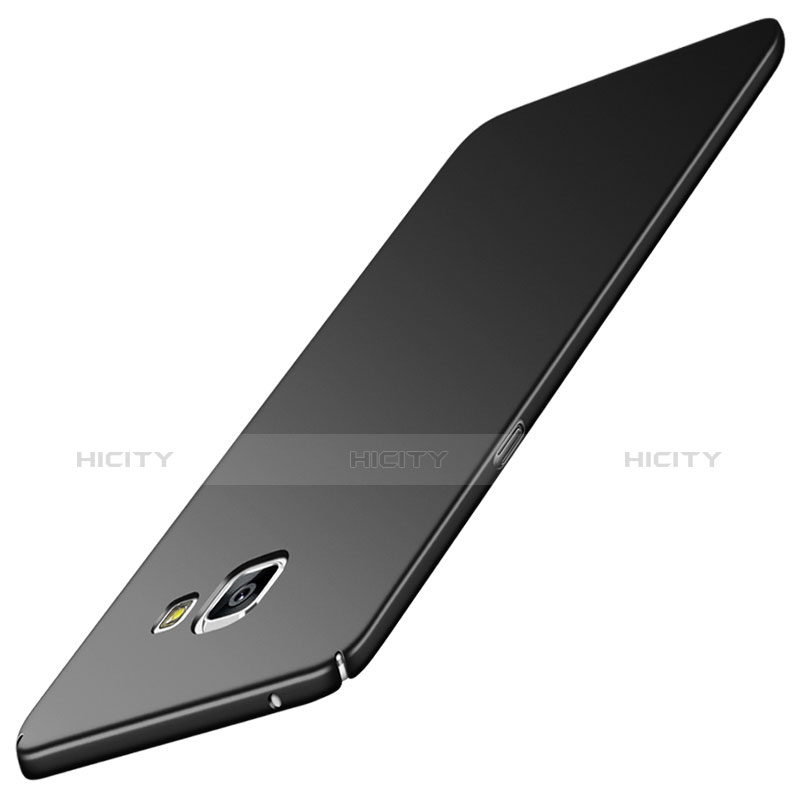 Samsung Galaxy A5 (2016) SM-A510F用ハードケース プラスチック 質感もマット M03 サムスン ブラック