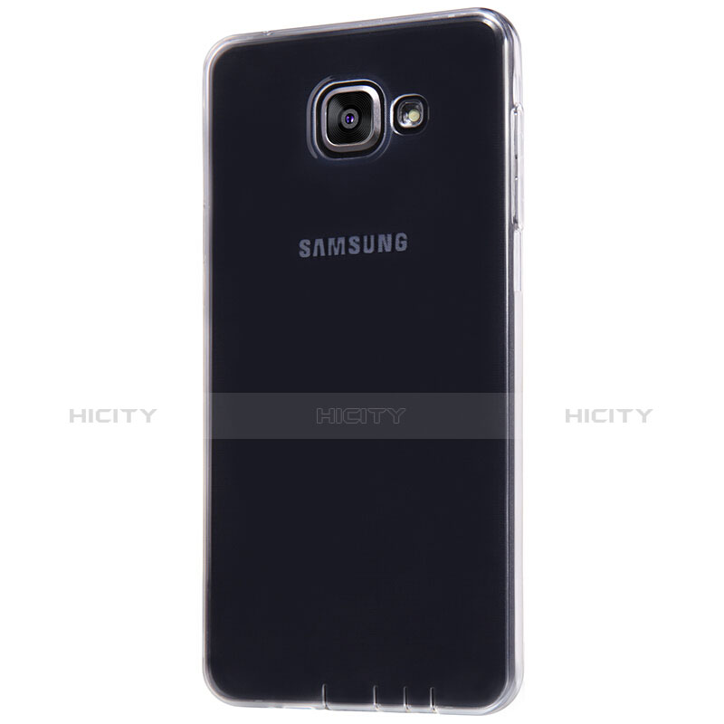 Samsung Galaxy A5 (2016) SM-A510F用極薄ソフトケース シリコンケース 耐衝撃 全面保護 クリア透明 T03 サムスン クリア