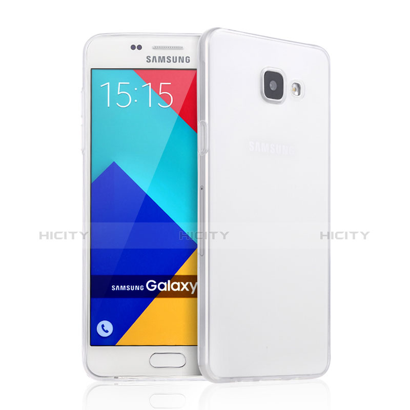 Samsung Galaxy A5 (2016) SM-A510F用極薄ソフトケース シリコンケース 耐衝撃 全面保護 クリア透明 サムスン クリア