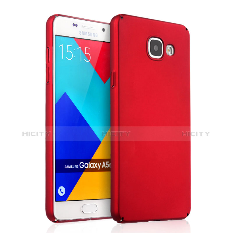 Samsung Galaxy A5 (2016) SM-A510F用ハードケース プラスチック 質感もマット サムスン レッド