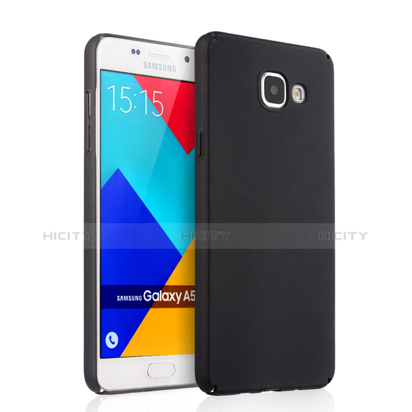 Samsung Galaxy A5 (2016) SM-A510F用ハードケース プラスチック 質感もマット サムスン ブラック