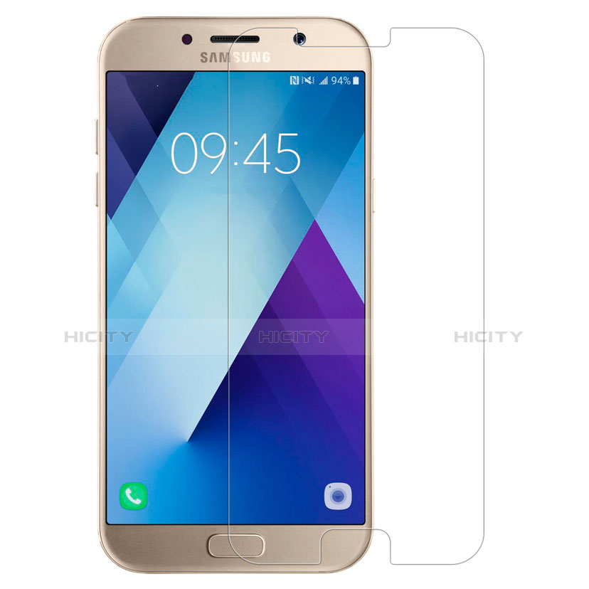 Samsung Galaxy A5 (2017) Duos用強化ガラス 液晶保護フィルム サムスン クリア