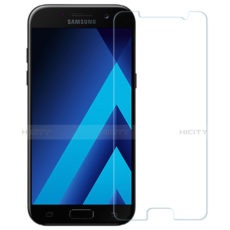 Samsung Galaxy A5 (2017) SM-A520F用強化ガラス 液晶保護フィルム T01 サムスン クリア