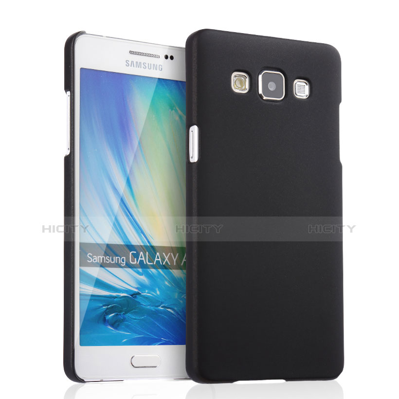 Samsung Galaxy A5 Duos SM-500F用ハードケース プラスチック 質感もマット サムスン ブラック