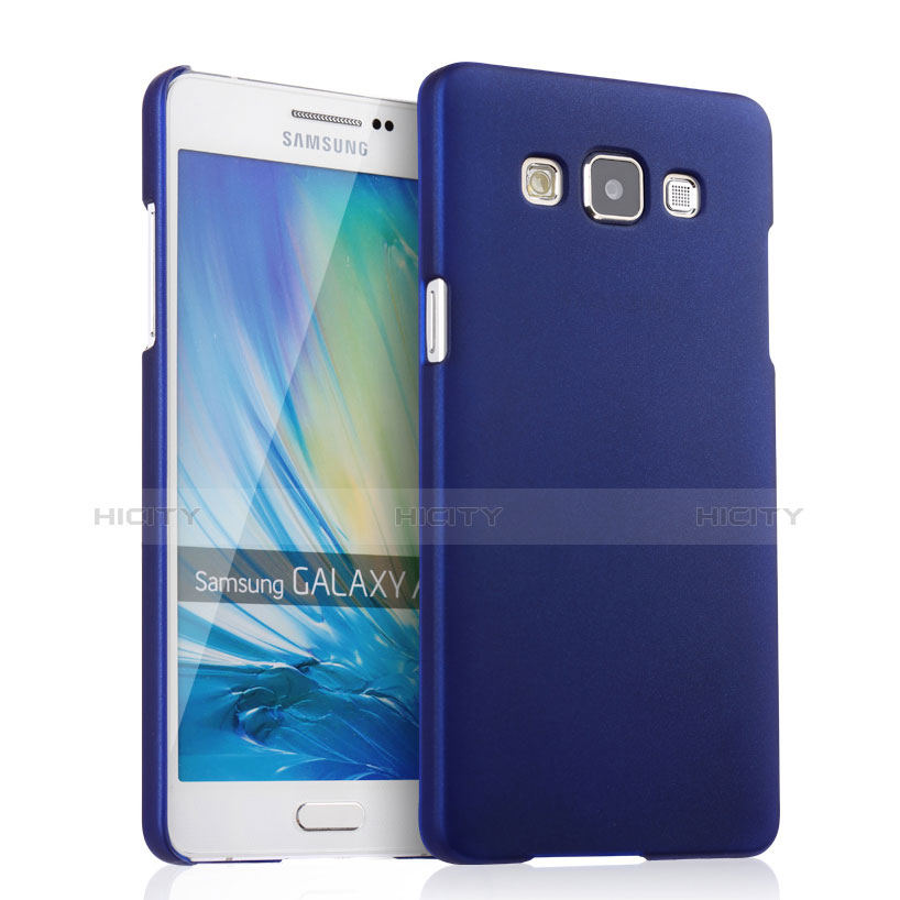 Samsung Galaxy A5 SM-500F用ハードケース プラスチック 質感もマット サムスン ネイビー