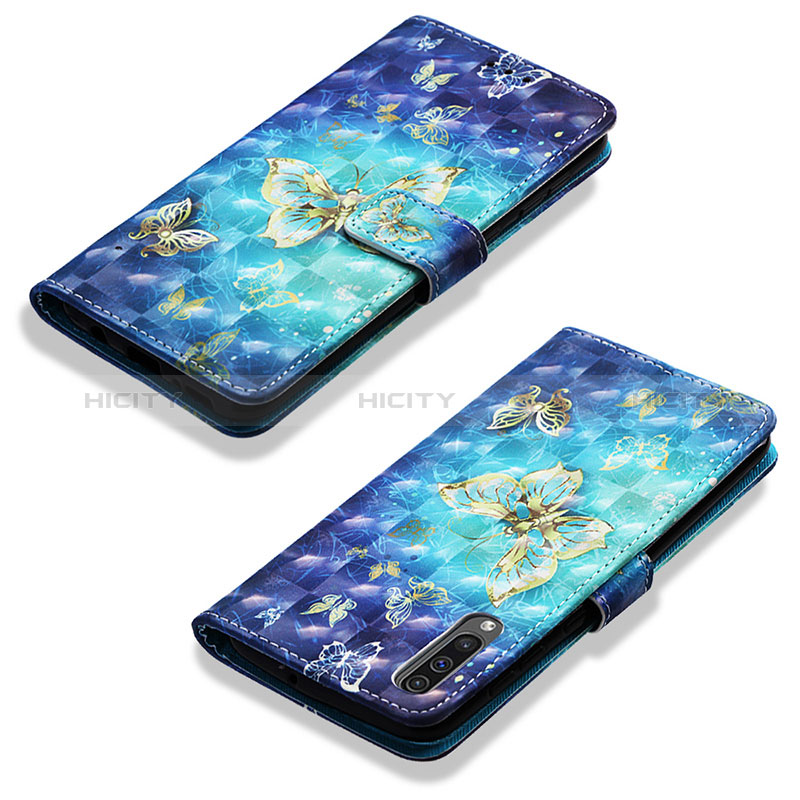 Samsung Galaxy A50用手帳型 レザーケース スタンド パターン カバー Y03B サムスン 
