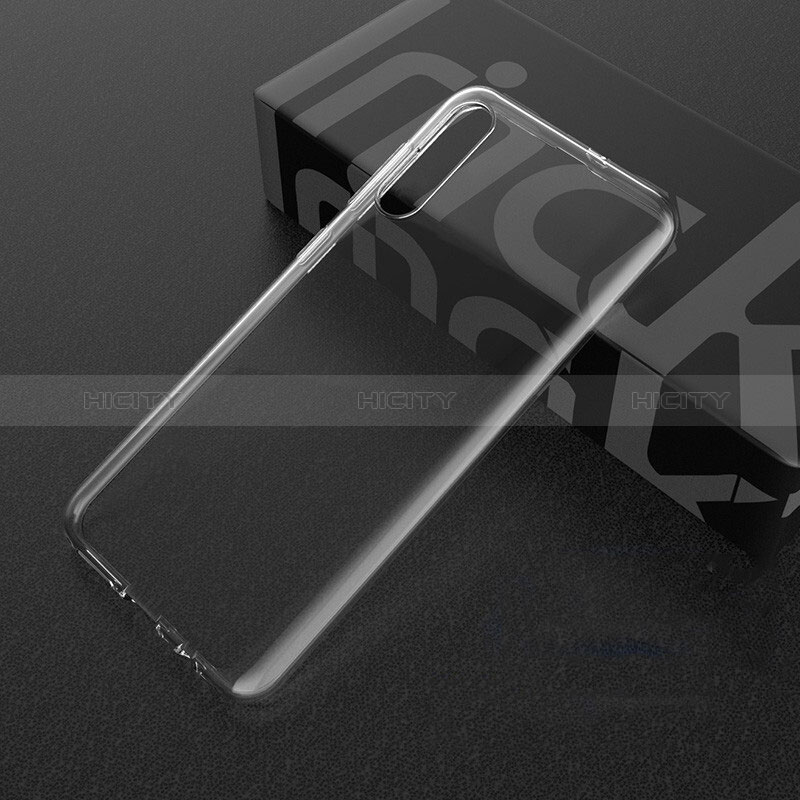Samsung Galaxy A50S用極薄ソフトケース シリコンケース 耐衝撃 全面保護 クリア透明 カバー サムスン クリア