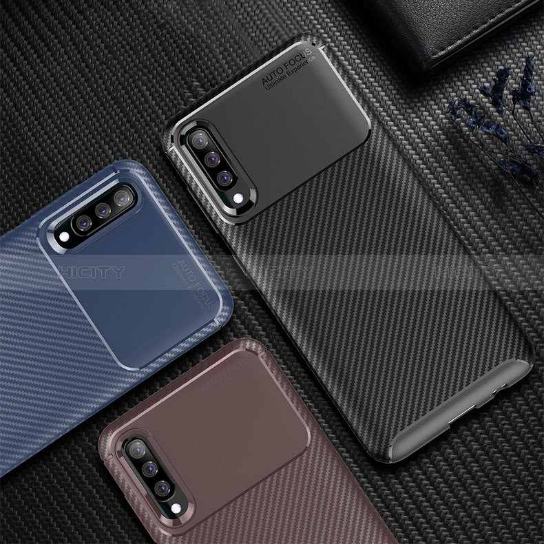 Samsung Galaxy A50S用シリコンケース ソフトタッチラバー ツイル カバー サムスン 