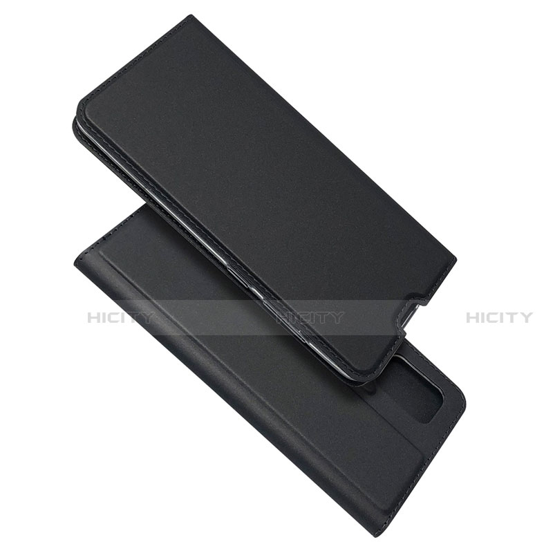 Samsung Galaxy A51 4G用手帳型 レザーケース スタンド カバー L05 サムスン ブラック