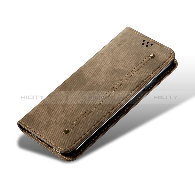 Samsung Galaxy A51 4G用手帳型 布 スタンド B01S サムスン 