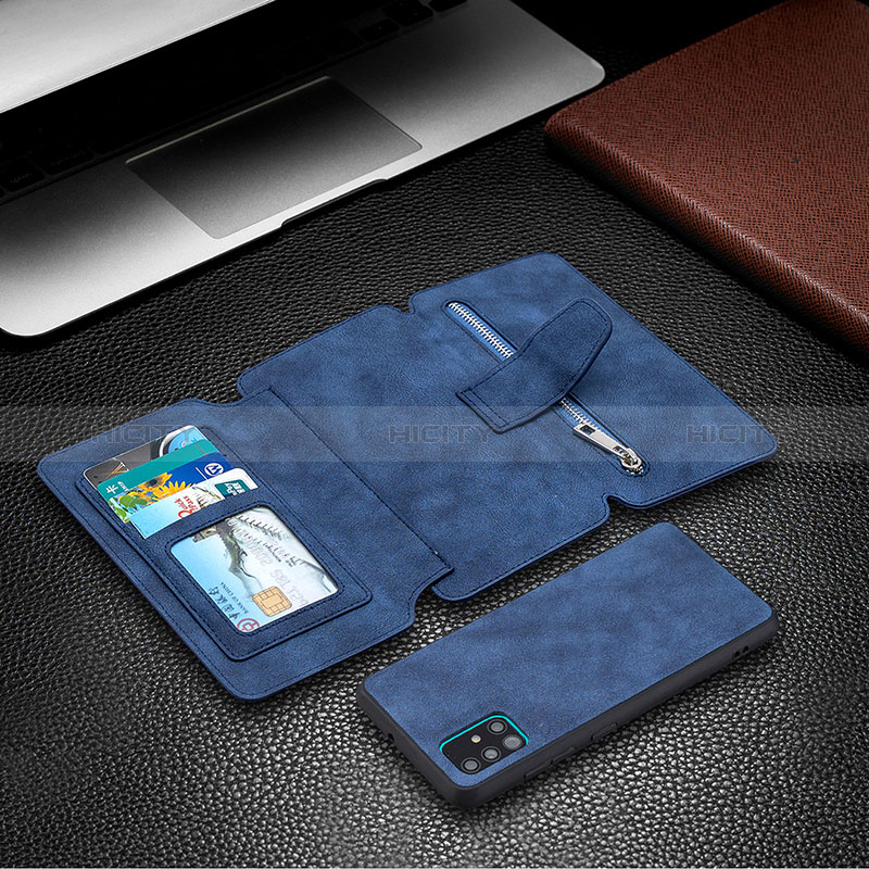 Samsung Galaxy A51 4G用手帳型 レザーケース スタンド カバー B18F サムスン 