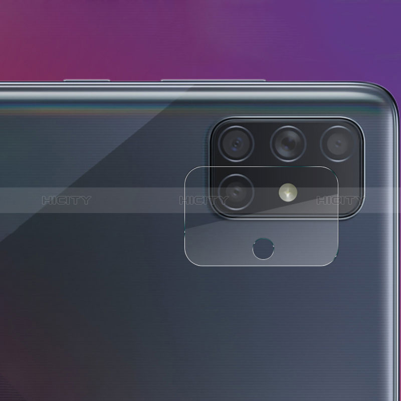 Samsung Galaxy A51 4G用強化ガラス カメラプロテクター カメラレンズ 保護ガラスフイルム C01 サムスン クリア