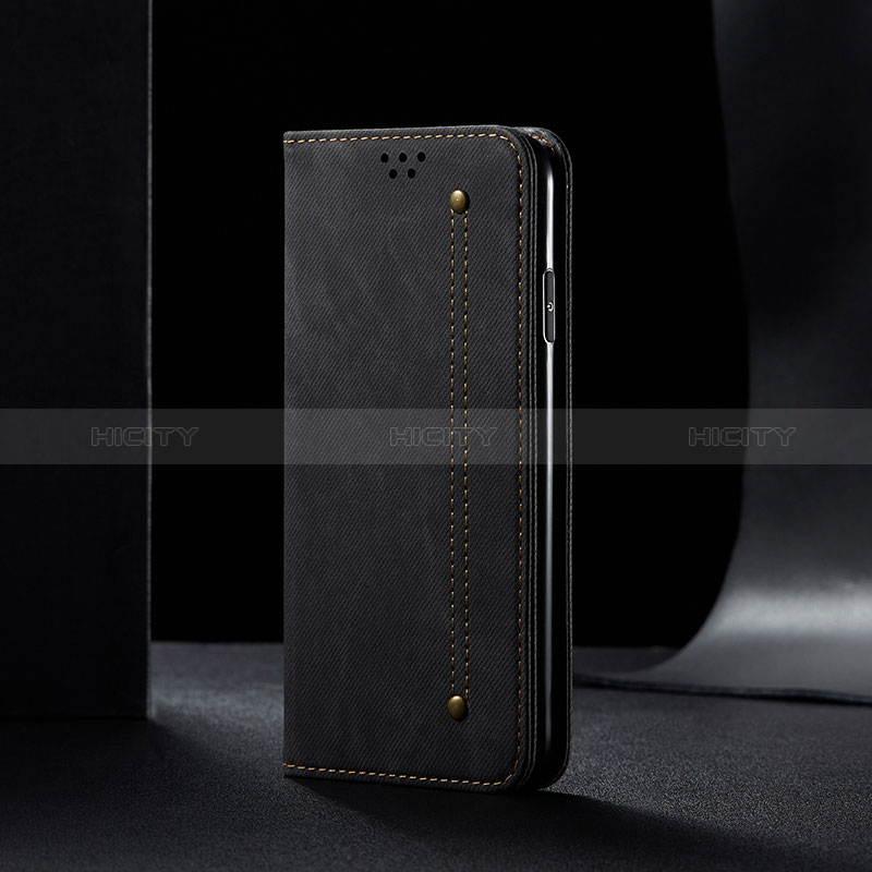 Samsung Galaxy A51 5G用手帳型 布 スタンド B02S サムスン 