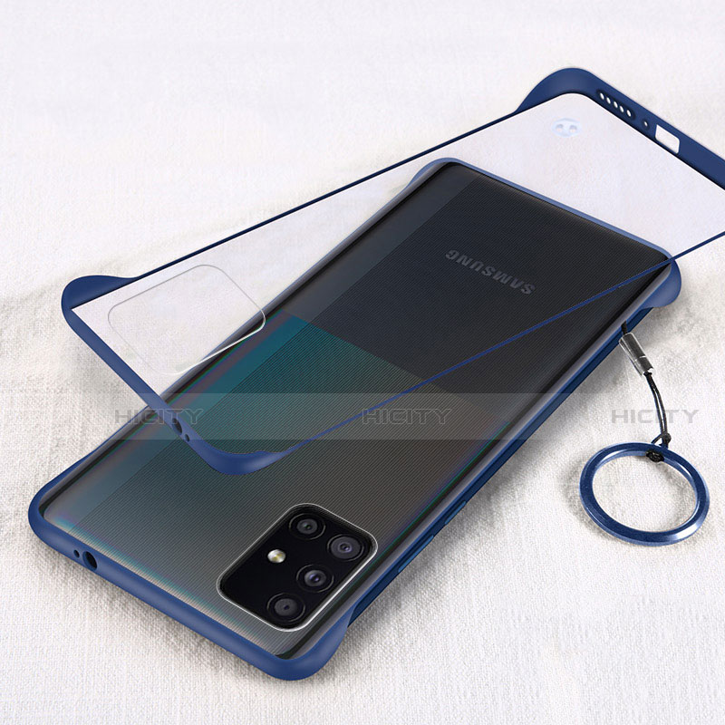 Samsung Galaxy A51 5G用ハードカバー クリスタル クリア透明 S01 サムスン 