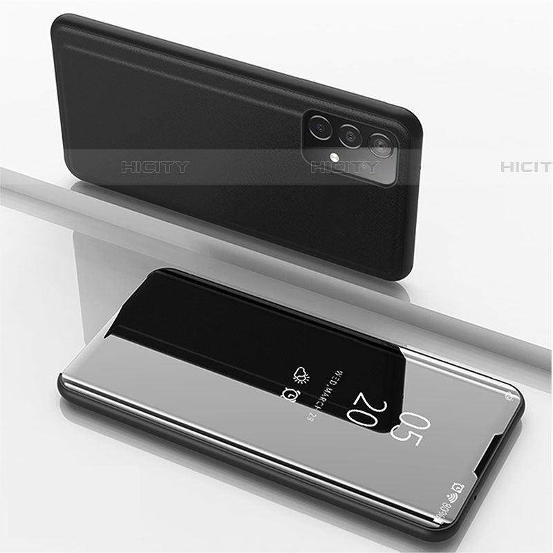 Samsung Galaxy A52 4G用手帳型 レザーケース スタンド 鏡面 カバー ZL1 サムスン 