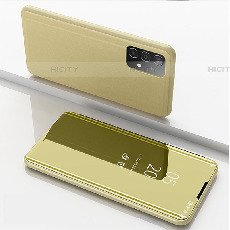 Samsung Galaxy A52 4G用手帳型 レザーケース スタンド 鏡面 カバー ZL1 サムスン 
