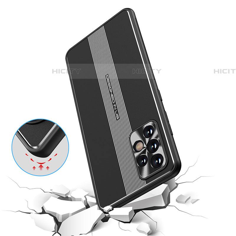 Samsung Galaxy A52 4G用ケース 高級感 手触り良い アルミメタル 製の金属製 兼シリコン カバー JL1 サムスン 
