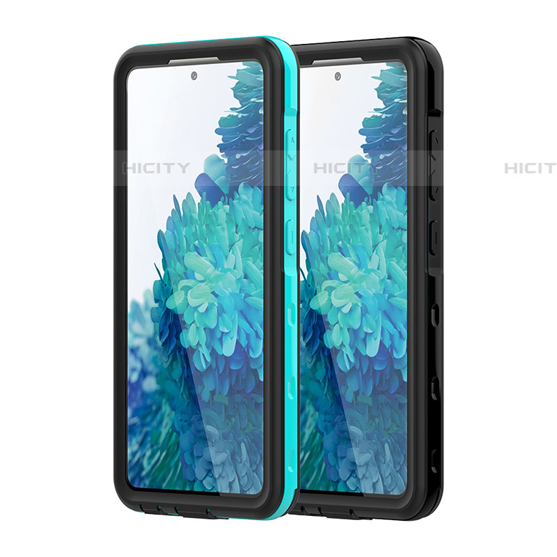 Samsung Galaxy A52 4G用完全防水ケース ハイブリットバンパーカバー 高級感 手触り良い 360度 サムスン 