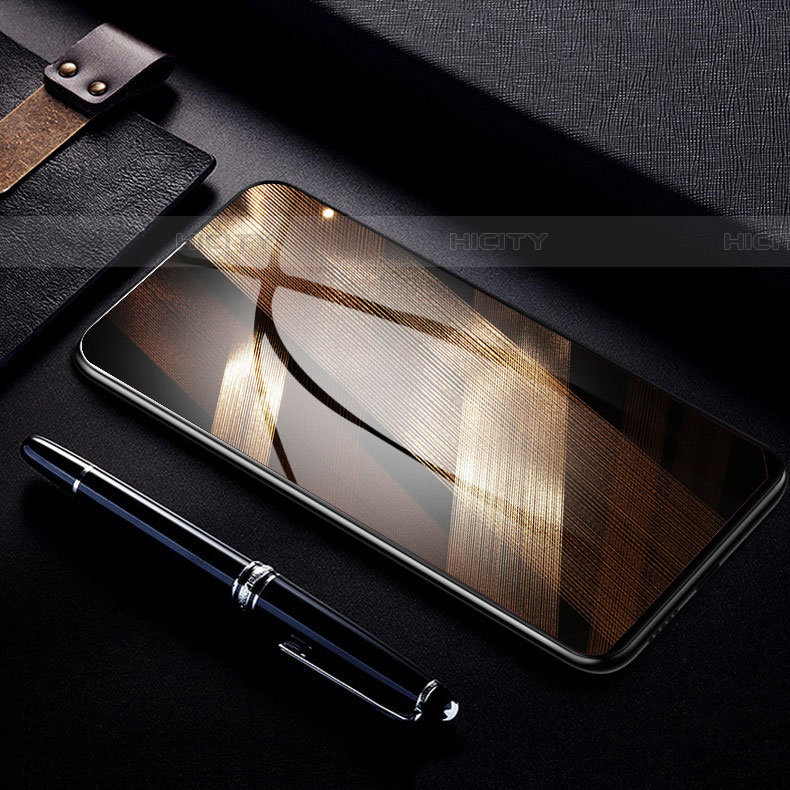 Samsung Galaxy A52 4G用強化ガラス フル液晶保護フィルム F02 サムスン ブラック