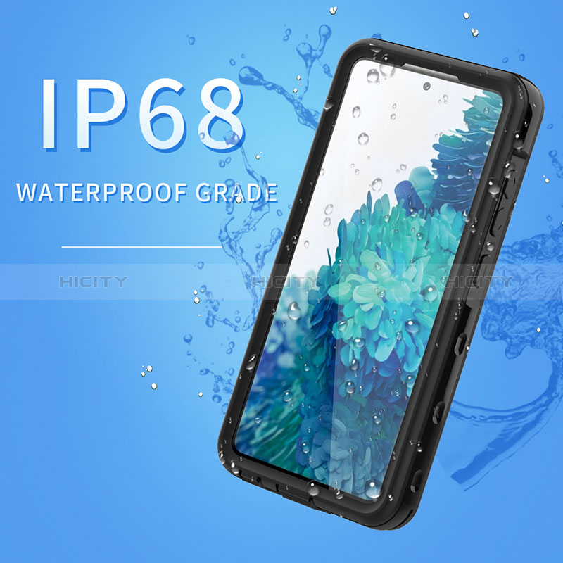 Samsung Galaxy A52s 5G用完全防水ケース ハイブリットバンパーカバー 高級感 手触り良い 360度 サムスン 
