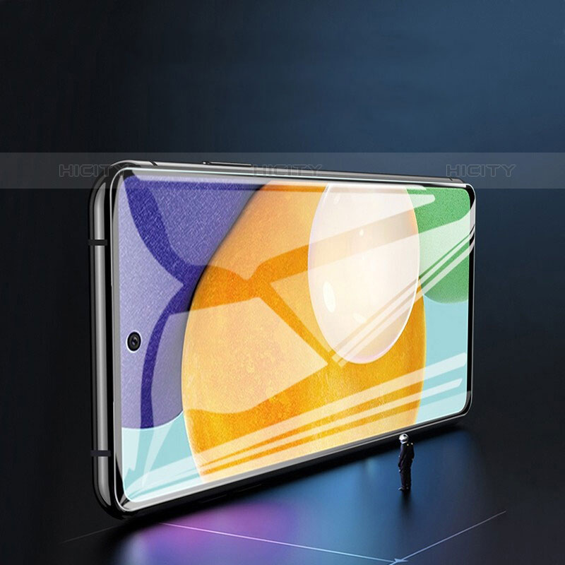 Samsung Galaxy A54 5G用高光沢 液晶保護フィルム フルカバレッジ画面 F02 サムスン クリア