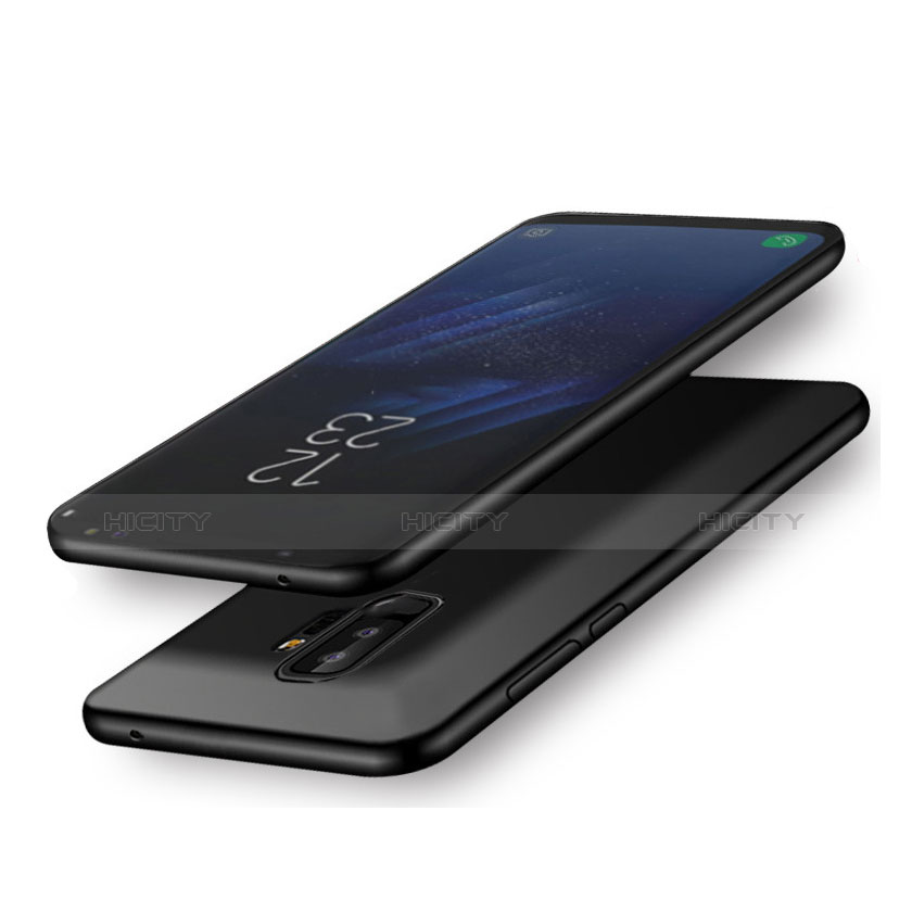 Samsung Galaxy A6 Plus (2018)用ハードケース プラスチック 質感もマット サムスン ブラック
