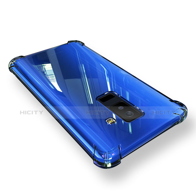 Samsung Galaxy A6 Plus (2018)用極薄ソフトケース シリコンケース 耐衝撃 全面保護 クリア透明 T03 サムスン クリア