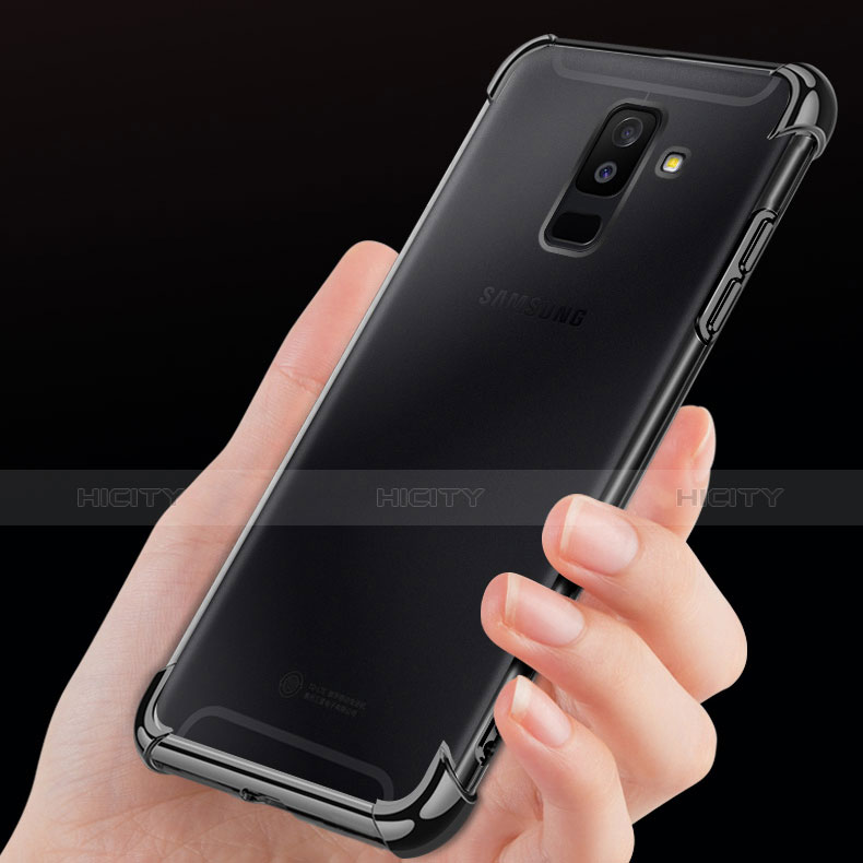 Samsung Galaxy A6 Plus (2018)用極薄ソフトケース シリコンケース 耐衝撃 全面保護 透明 H01 サムスン 