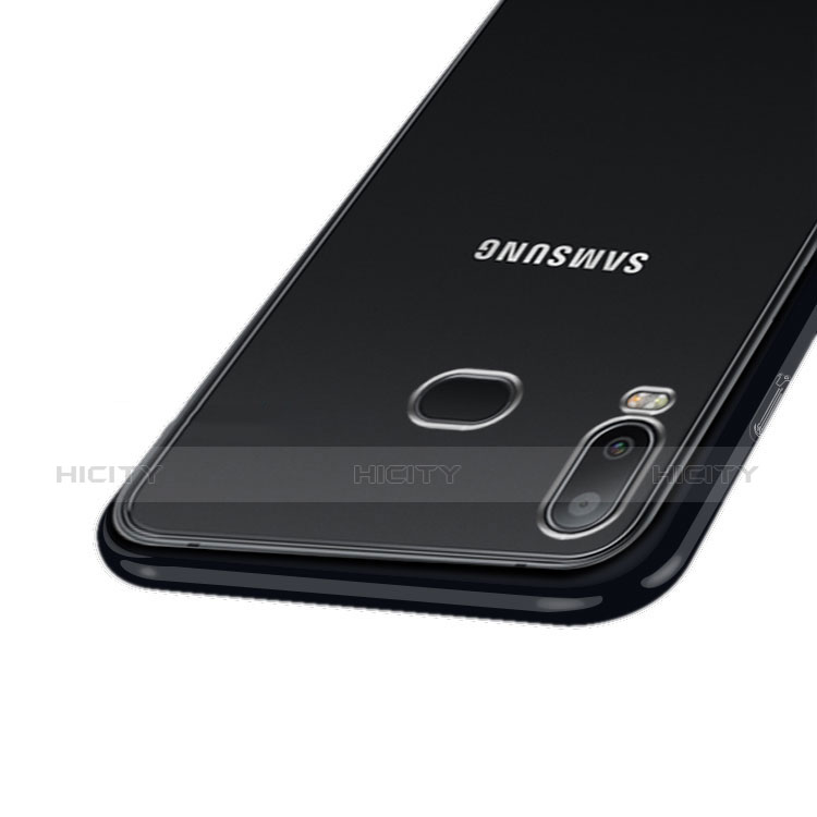 Samsung Galaxy A6s用極薄ソフトケース シリコンケース 耐衝撃 全面保護 クリア透明 T05 サムスン クリア