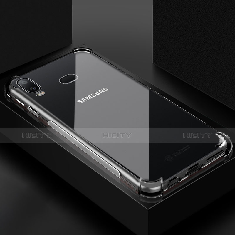 Samsung Galaxy A6s用極薄ソフトケース シリコンケース 耐衝撃 全面保護 クリア透明 T07 サムスン クリア
