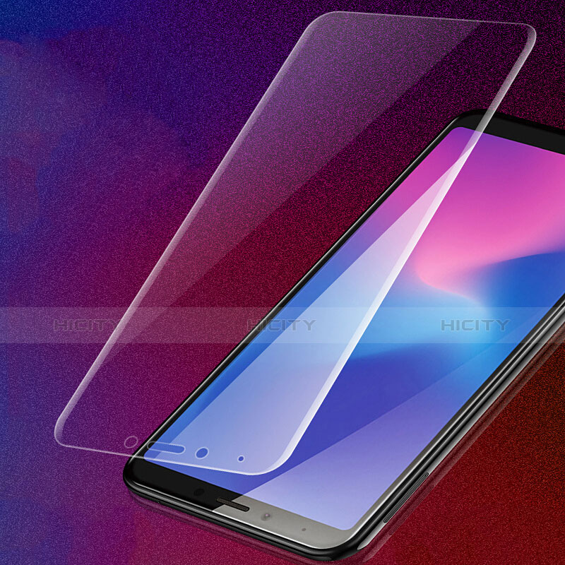 Samsung Galaxy A6s用強化ガラス 液晶保護フィルム T02 サムスン クリア