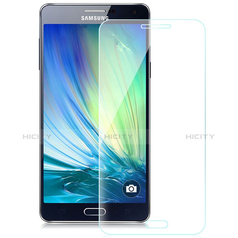 Samsung Galaxy A7 (2016) A7100用強化ガラス 液晶保護フィルム T02 サムスン クリア
