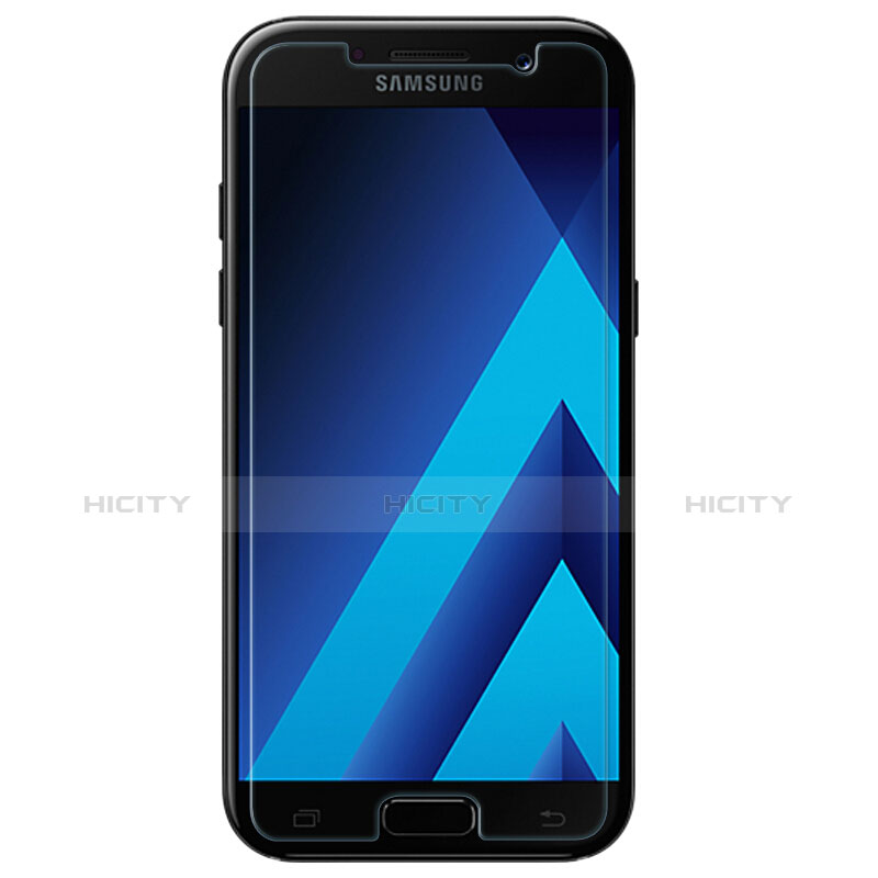 Samsung Galaxy A7 (2017) A720F用強化ガラス 液晶保護フィルム T01 サムスン クリア