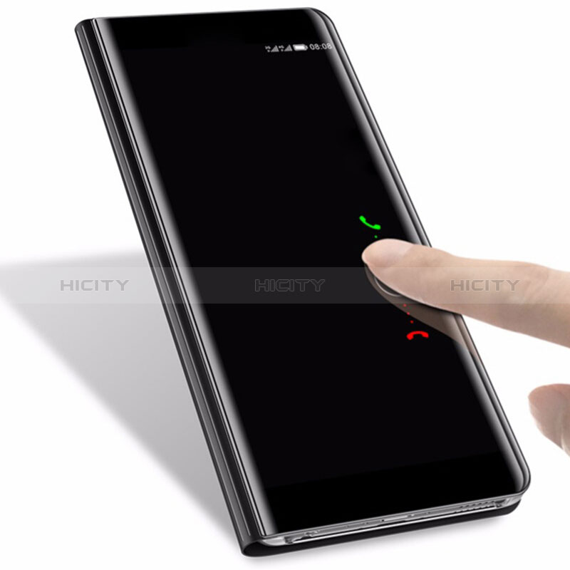 Samsung Galaxy A7 (2018) A750用手帳型 レザーケース スタンド 鏡面 カバー L05 サムスン 