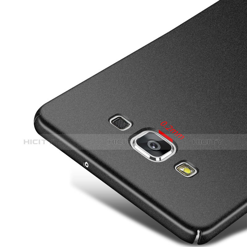 Samsung Galaxy A7 Duos SM-A700F A700FD用ハードケース カバー プラスチック サムスン ブラック