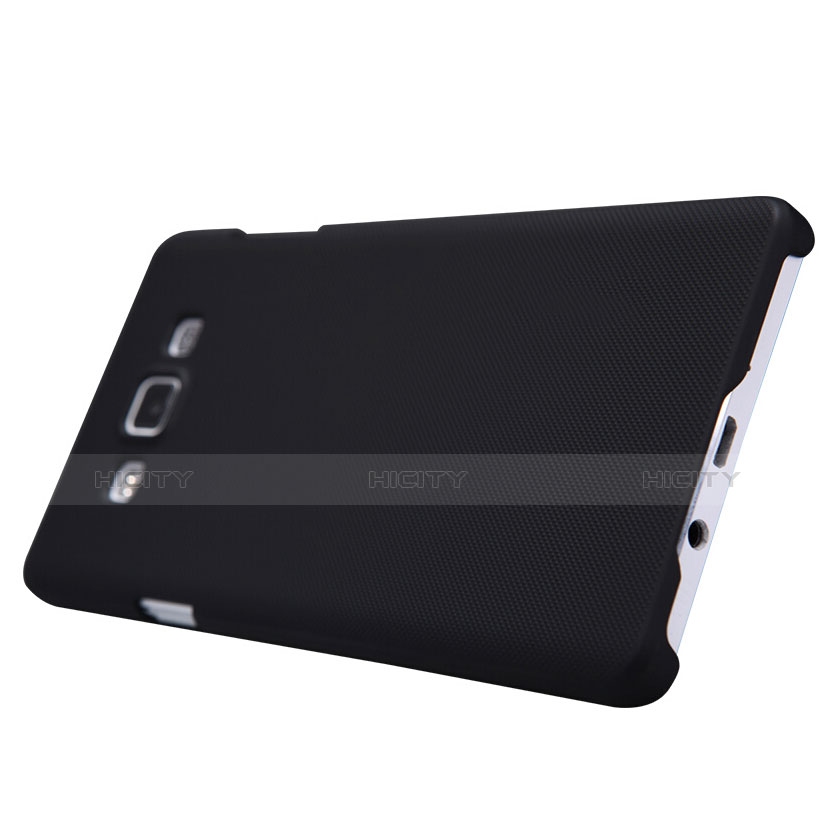 Samsung Galaxy A7 SM-A700用ハードケース プラスチック 質感もマット M02 サムスン ブラック