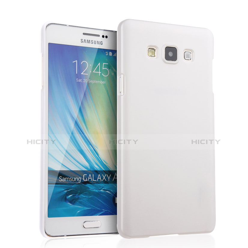 Samsung Galaxy A7 SM-A700用ハードケース プラスチック 質感もマット サムスン ホワイト