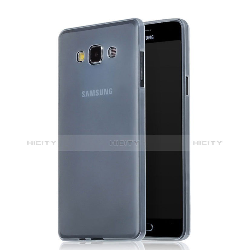 Samsung Galaxy A7 SM-A700用シリコンケース ソフトタッチラバー 質感もマット サムスン ホワイト