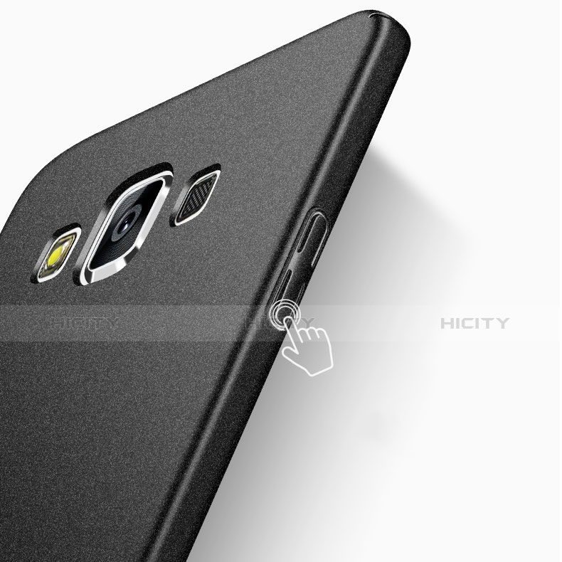 Samsung Galaxy A7 SM-A700用ハードケース カバー プラスチック サムスン ブラック